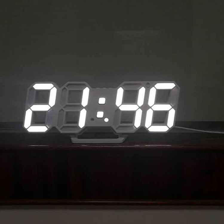 Digital alarm clock in modern design Bowlift