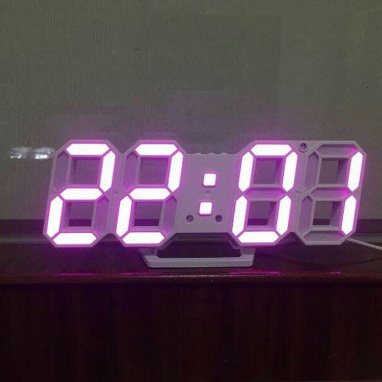 Digital alarm clock in modern design Bowlift