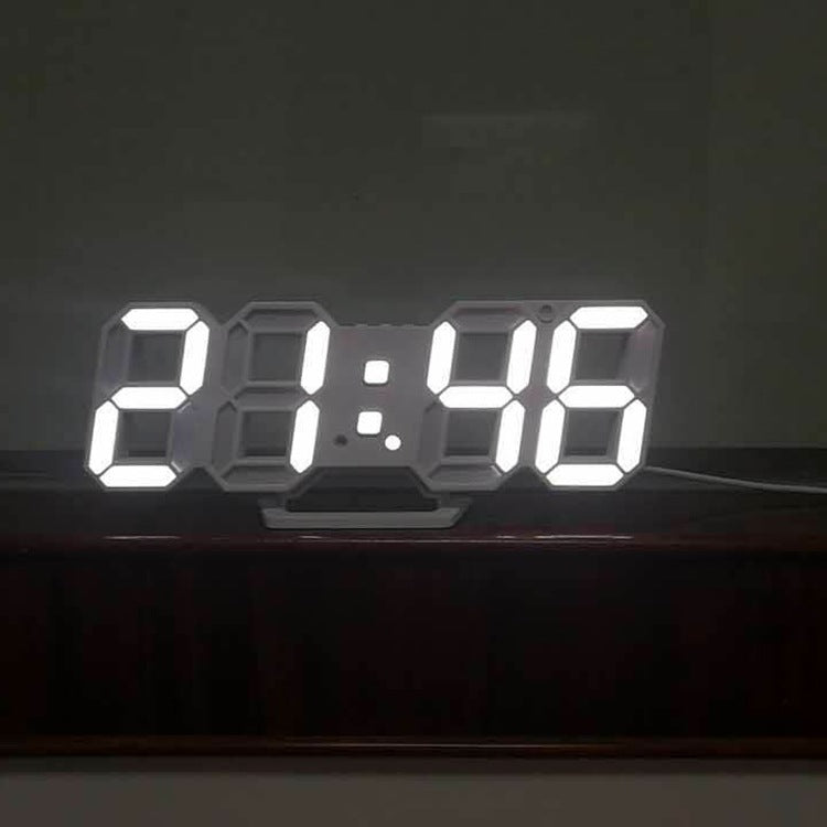 Digital alarm clock in modern design Bowlift