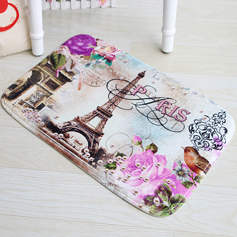 Cozy Decorative Bathroom Mat Bowlift