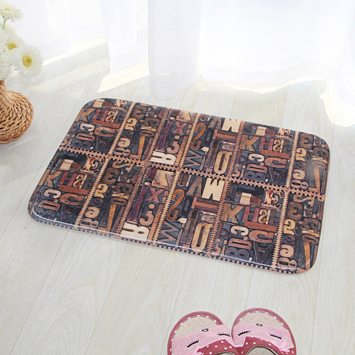 Artistic Cushioned Bath Mat Bowlift
