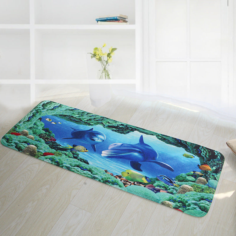 Artistic Cushioned Bath Mat Bowlift