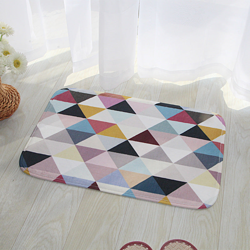 Artistic Cushioned Bath Mat Bowlift