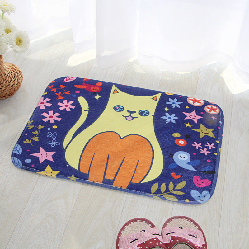 Cozy Decorative Bathroom Mat Bowlift