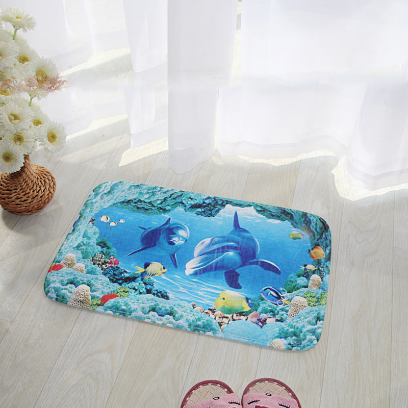 Artistic Cushioned Bath Mat Bowlift