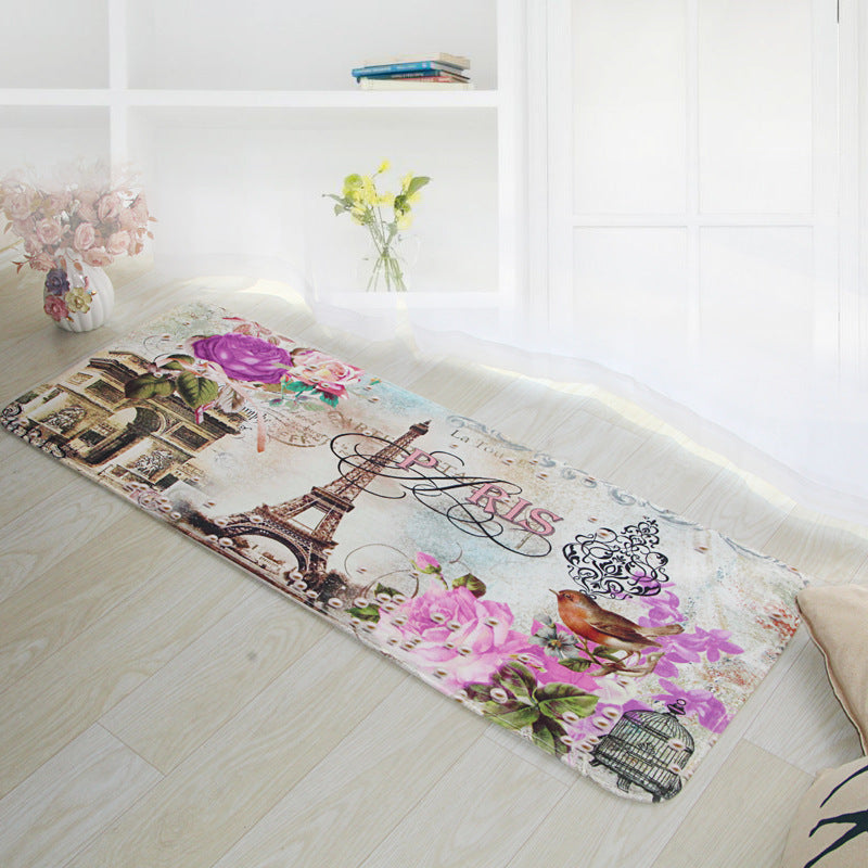 Artistic Cushioned Bath Mat Bowlift
