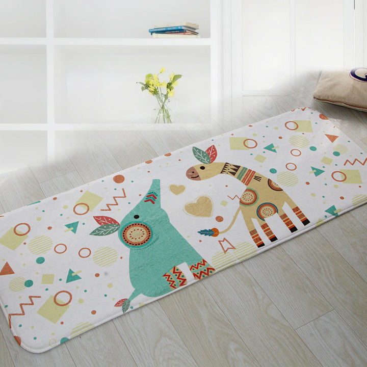Artistic Cushioned Bath Mat Bowlift