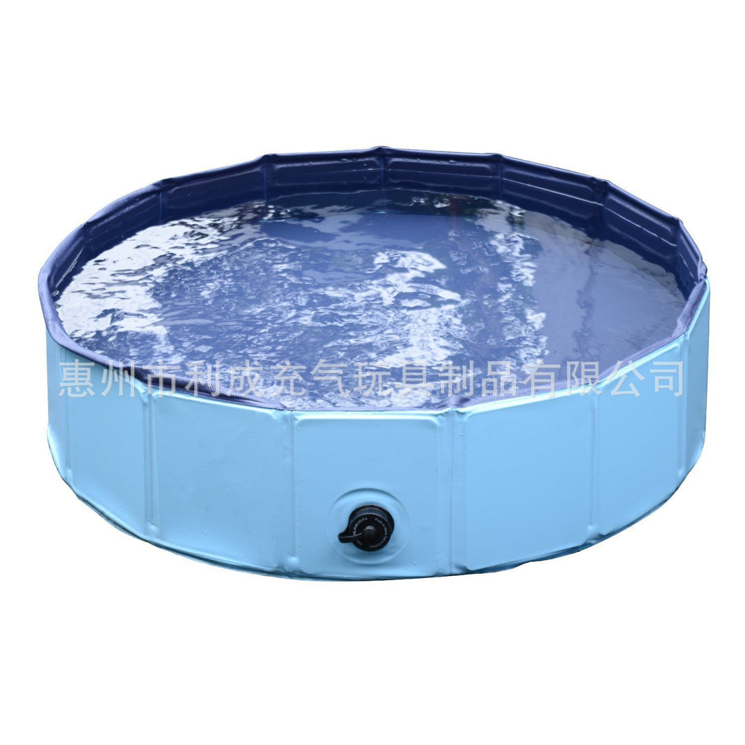 Unisex Inflatable Kiddie Pool with Stable Construction Bowlift