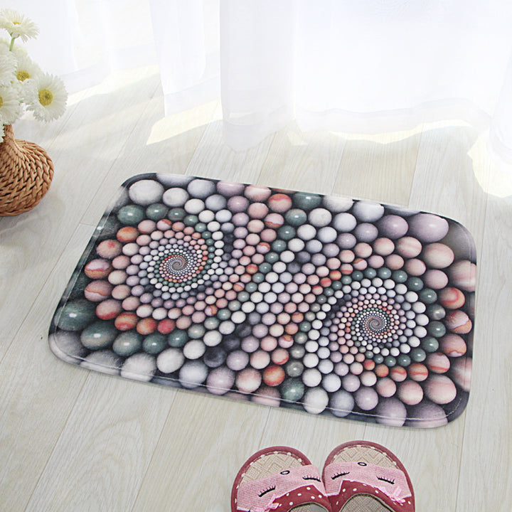 Artistic Cushioned Bath Mat Bowlift
