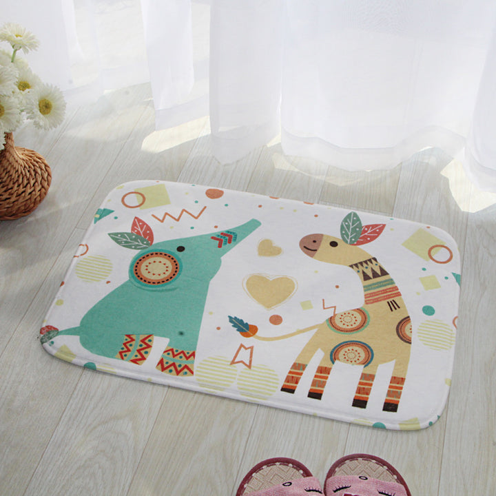 Artistic Cushioned Bath Mat Bowlift