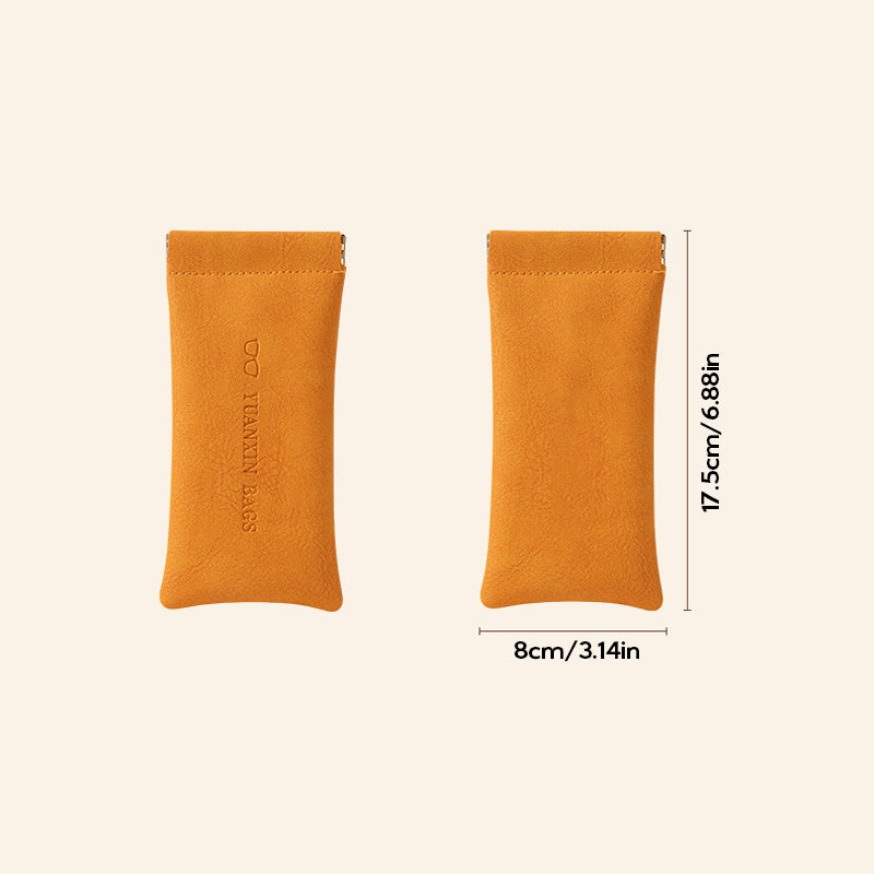 BowLift | Leather storage bag with buckle