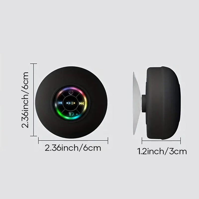 BowLift | Mini Bluetooth Shower Speaker with LED Light