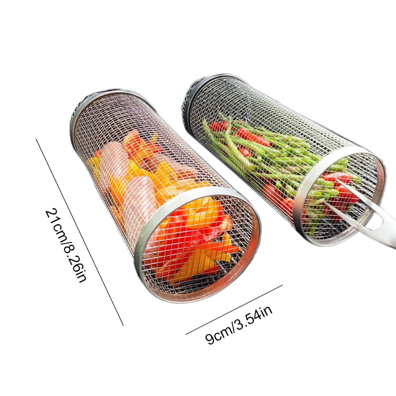 Cylindrical grill basket | Bowlift
