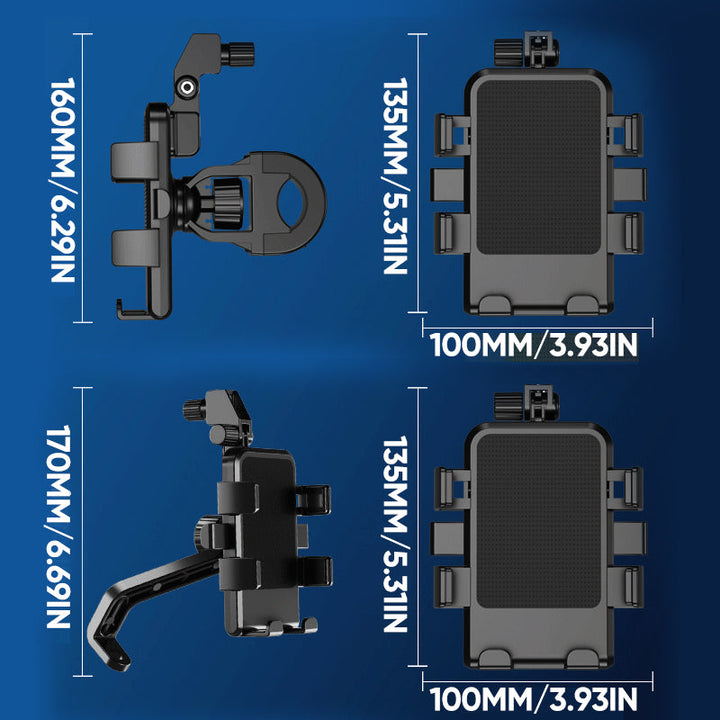 BowLift | Motorcycle Phone Holder with Umbrella