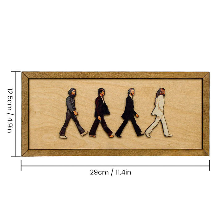 BowLift | The Beatles framed Abbey Road portrait