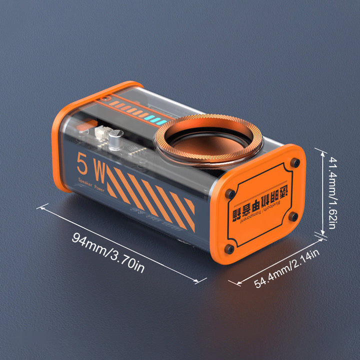 BowLift | Transparent Mecha Wireless Bluetooth Speaker