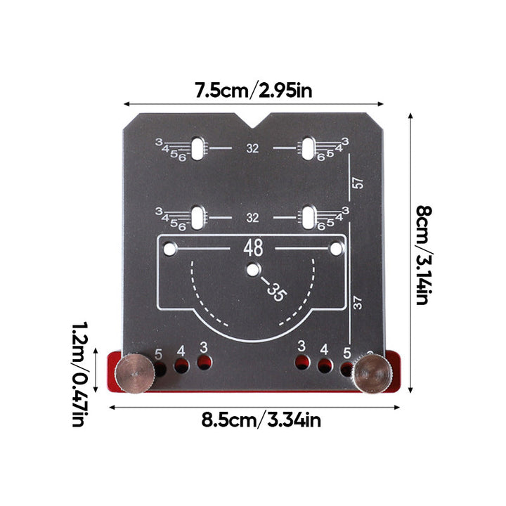 BowLift | 35mm Hinge Punch Locator