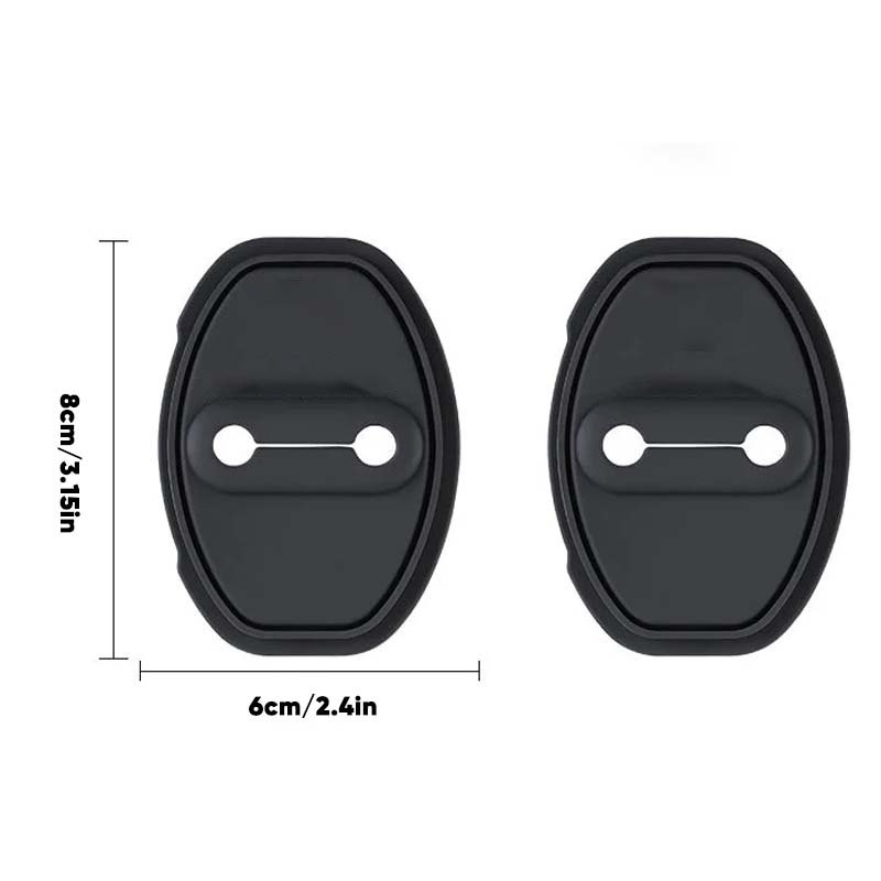 Car Silicone Door Lock Protective Cover (4PCS) | Bowlift