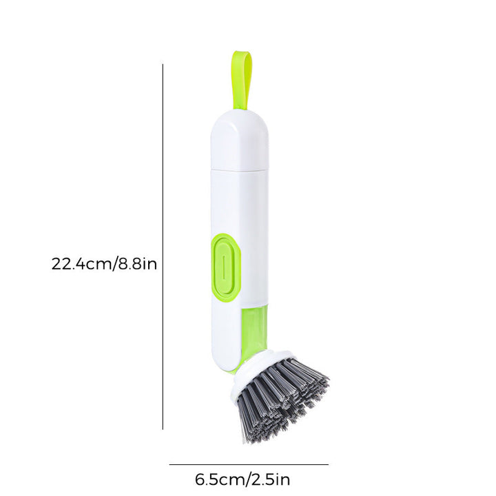 Multi-functional Long-handle Liquid-filled Cleaning Brush | Bowlift