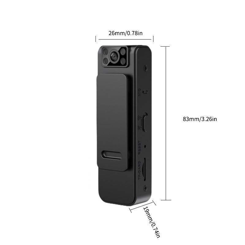 BowLift | HD Camera with Magnetic Back Clip