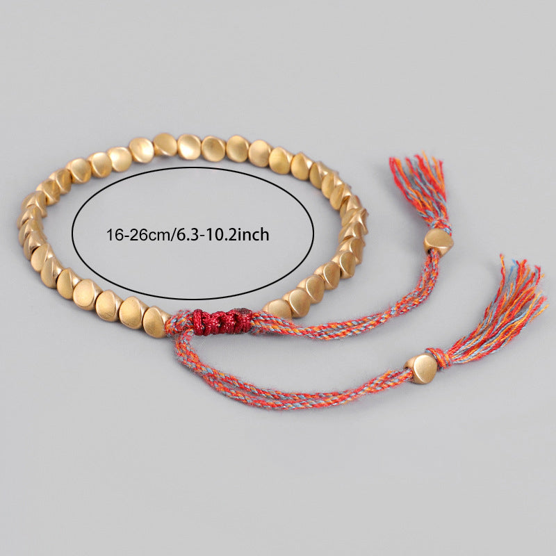 BowLift | Shaped Copper Bead Bracelet