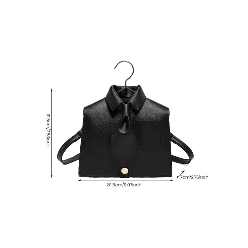 BowLift | Women's Plain Color Shirt Design Crossbody Bag