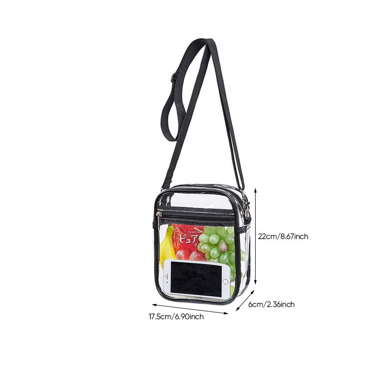 BowLift | PVC Transparent Crossbody Bag