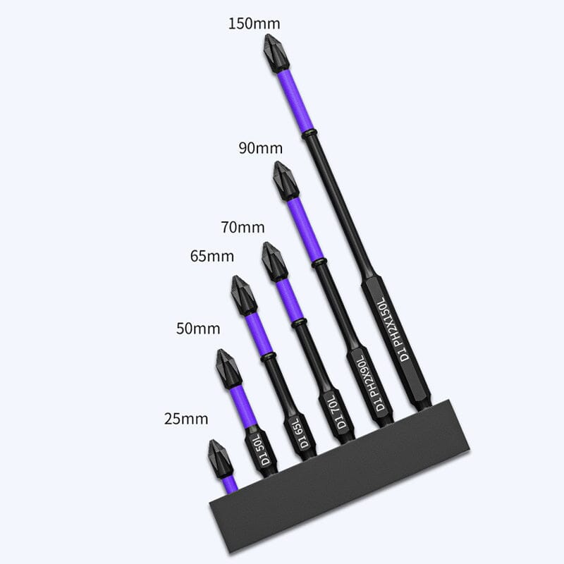 BowLift | D1 Anti-slip and shock-resistant bits with Phillips screwdriver bits