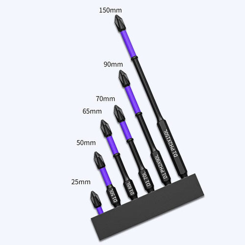 BowLift | D1 Anti-slip and shock-resistant bits with Phillips screwdriver bits