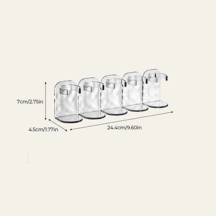 BowLift | Row Plastic Wall Shelf