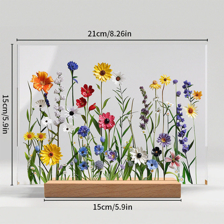 BowLift | Painted Colorful Flower Pattern Decor