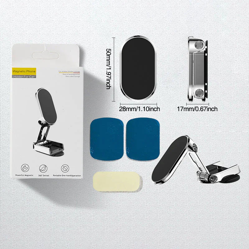 BowLift | Metal Folding Cart Phone Holder