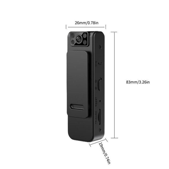HD Camera with Magnetic Rear Clip | Bowlift