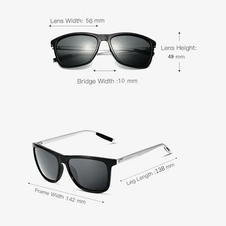 BowLift | Polarized Sunglasses with Aluminum-Magnesium Frame