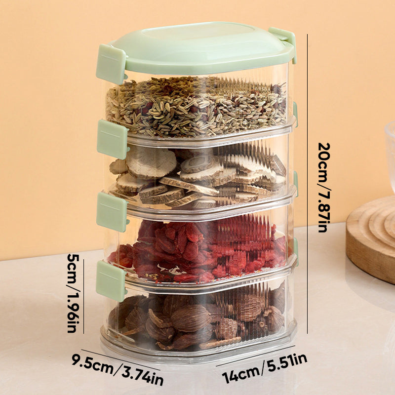 BowLift | Multi-Layered Seasoning Storage Box