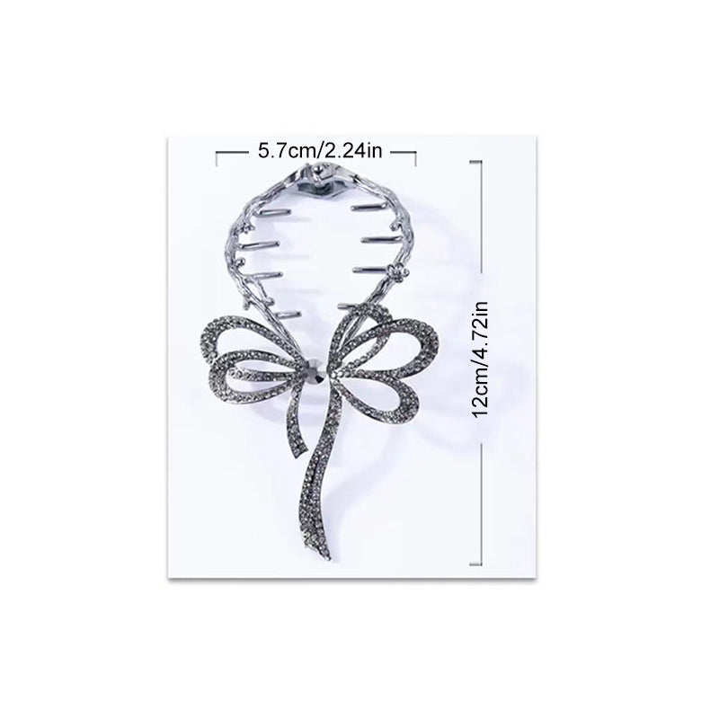 Bow Light Luxury Premium Feeling Hair Clip Bowlift