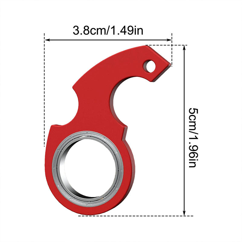 Rotating Keychain Fidget | Bowlift