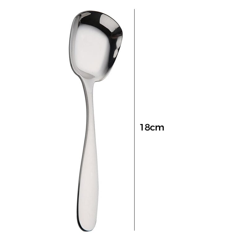 Square Head Stainless Steel Spoons | Bowlift