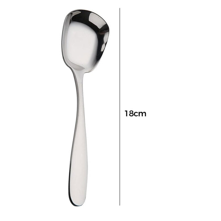 Square Head Stainless Steel Spoons | Bowlift