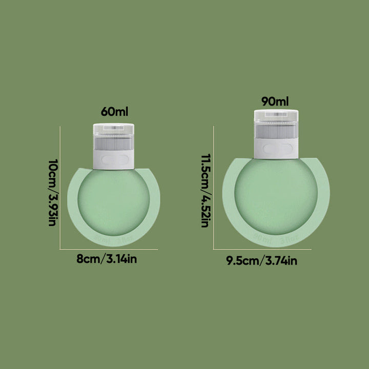 BowLift | Portable Silicone Travel Bottle with Large Diameter