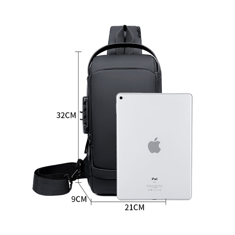 BowLift | Theft-proof shoulder bag with USB charging port
