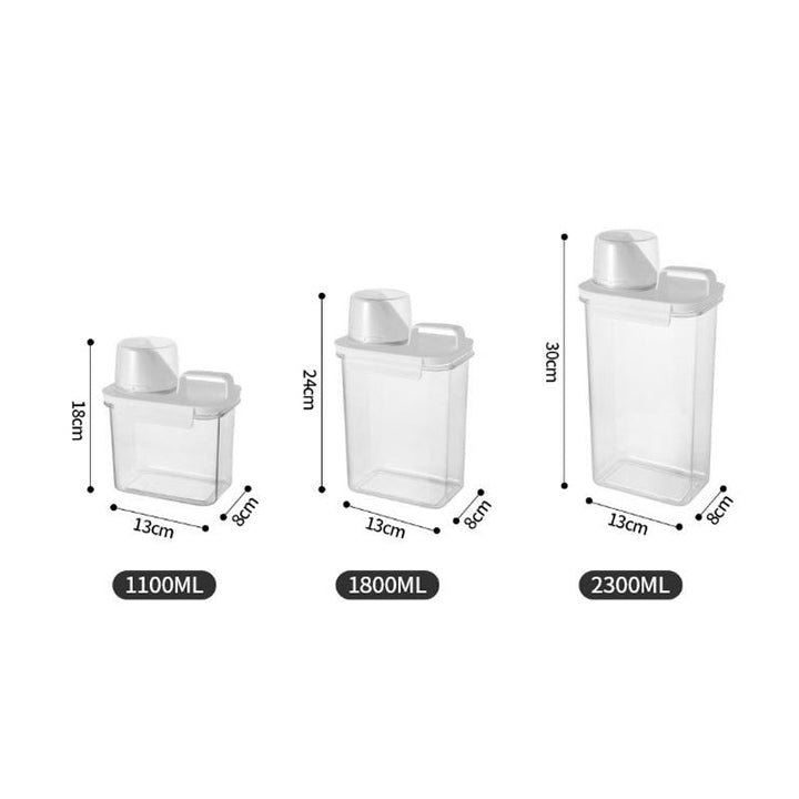 BowLift | FreshKeeper - Airtight Food Container with Measuring Cup