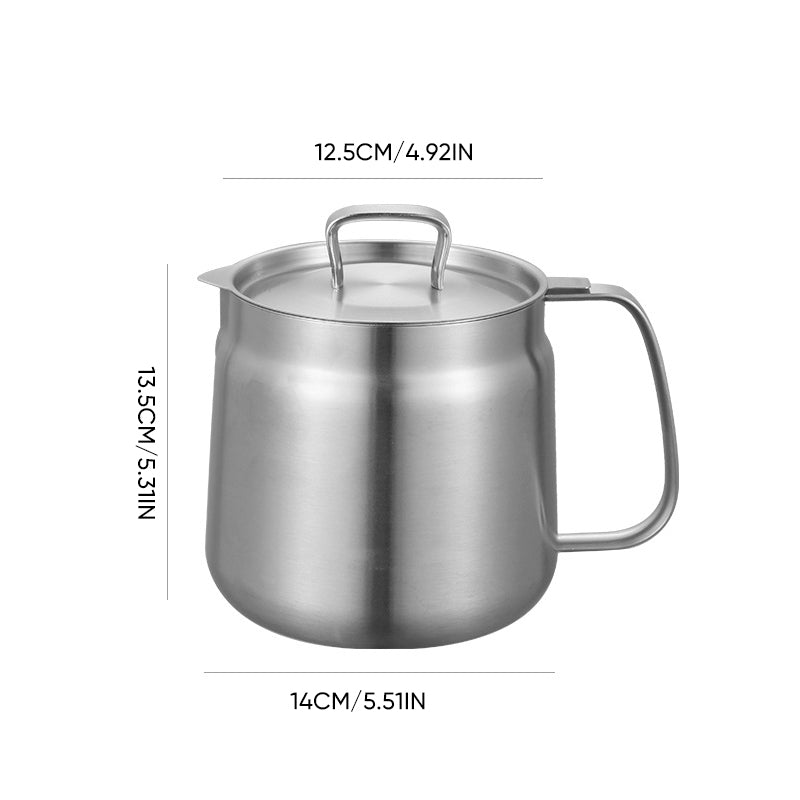 BowLift | 2-in-1 304 Stainless Steel Multifunctional Oil Filter Pot