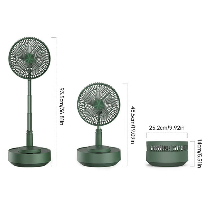 PortaBowlifte RechargeaBowlifte Telescopic TaBowlifte Fan with Silent Design and AdjustaBowlifte Height | Bowlift