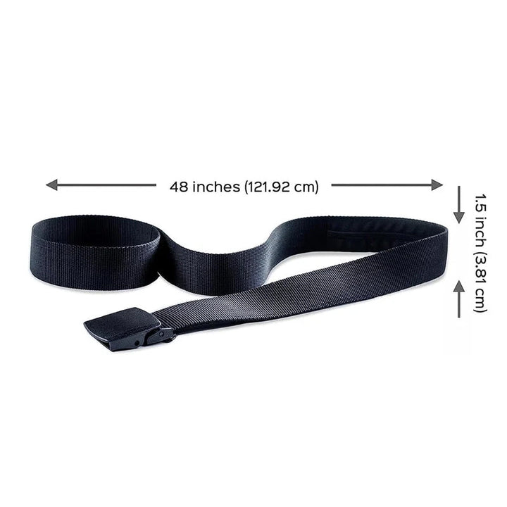 Anti-theft belt with hidden wallet | Bowlift