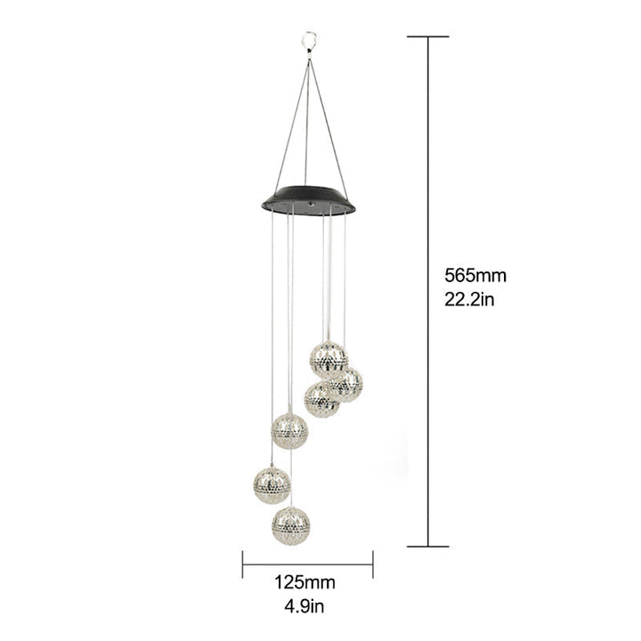 BowLift | Solar Wind Chime Outdoor Light