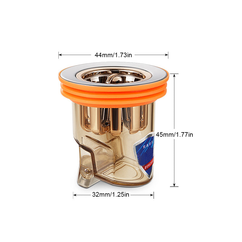 BowLift | Universal double deodorant drain core