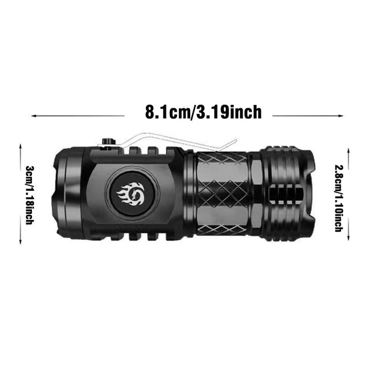 BowLift | Three-eyed Monster Mini Flash Super Power Flashlight