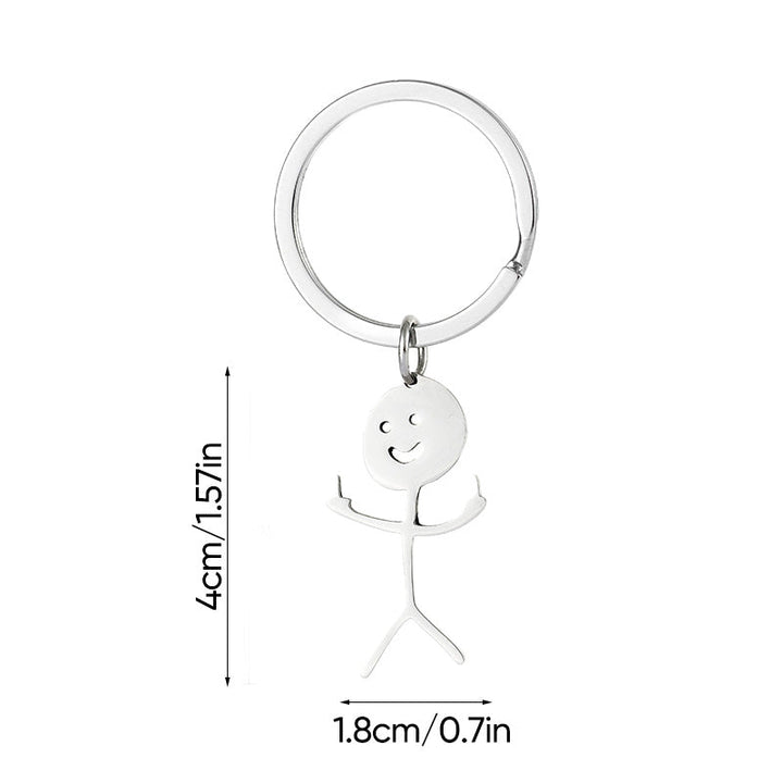 Funnier Doodle Keychain | Bowlift