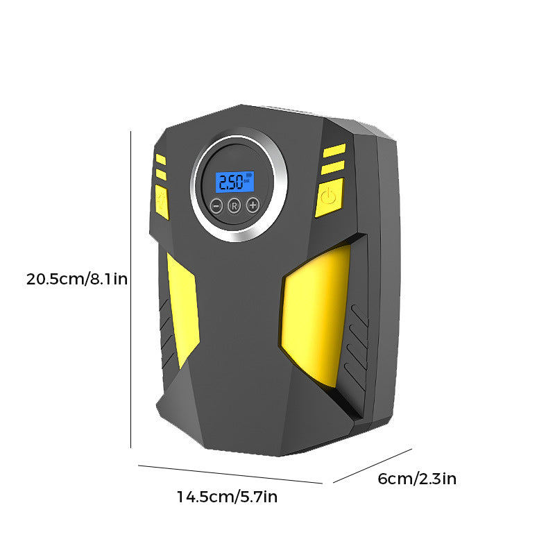 BowLift | Portable digital display air pump